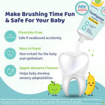 Chicco Tooth Paste Apple Banana No Fluoride - 6M to 6Y - 50g