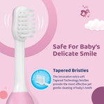 Chicco Toothbrush - Pink - 6M to 36M