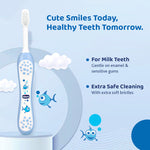 Chicco Toothbrush - Blue - 6M to 36M