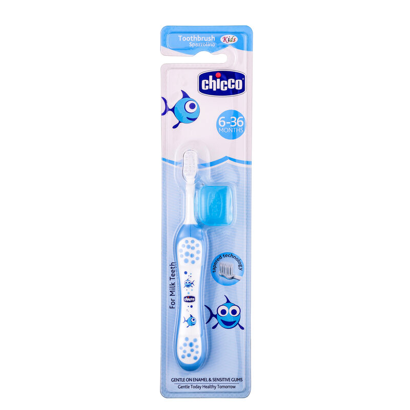 Chicco Toothbrush - Blue - 6M to 36M
