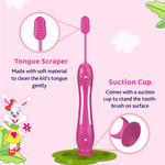 Chicco Toothbrush - Pink - 3Y to 8Y