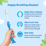 Chicco Toothbrush - Blue - 3Y to 8Y