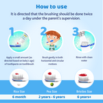 Chicco Toothbrush - Blue - 3Y to 8Y