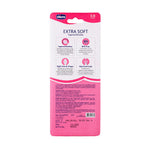 Chicco Toothbrush Set - Pink + Green - 3Y to 8Y