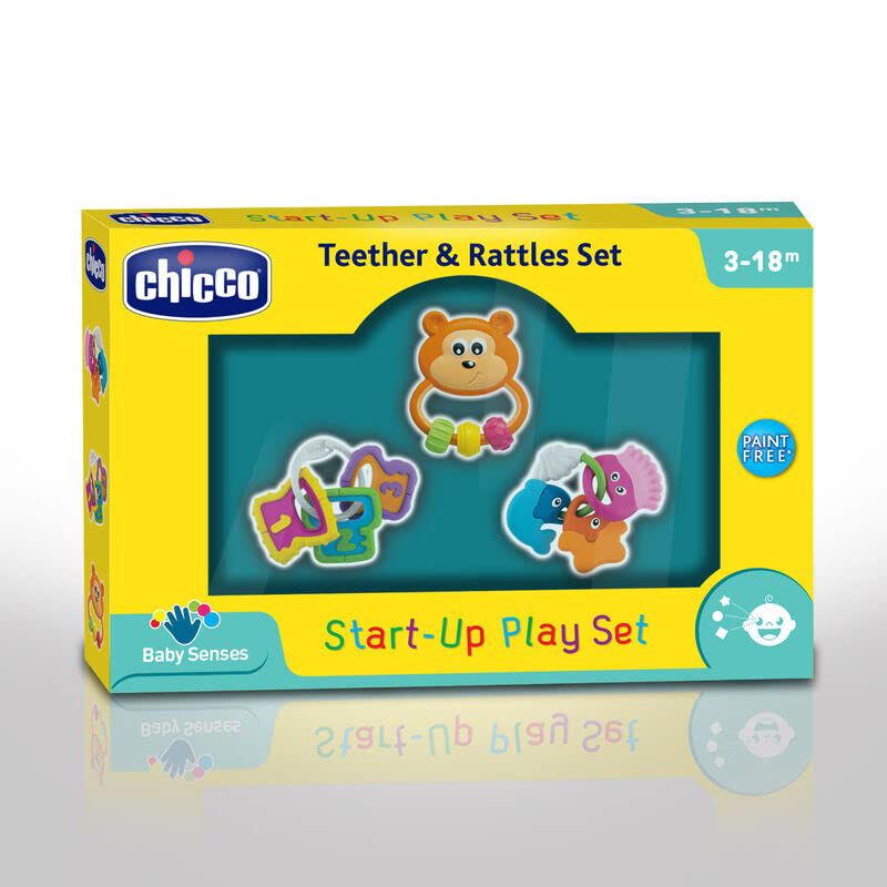 Chicco Start-Up Play Set - 3 Pcs