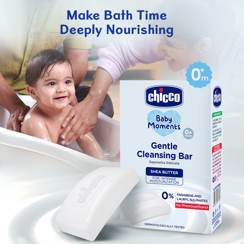 Chicco Baby Moments Gentle Cleansing Bar 100g