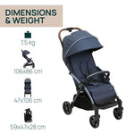 Chicco Goody XPlus Stroller (Radiant Blue)