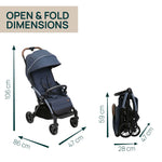Chicco Goody XPlus Stroller (Radiant Blue)