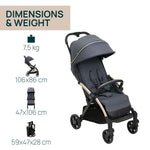 Chicco Goody XPlus Stroller (Dark Shadow)