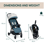 Chicco Glee Stroller (Joyful Teal )