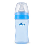 Chicco Feed Easy Blue Colored Narrow Neck Feeding Bottle (125ml)