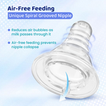 Chicco Feed Easy Blue Colored Narrow Neck Feeding Bottle (125ml)