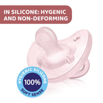 Chicco PhysioForma Soother Soft Pink (2-6 Months) (1 Pc)