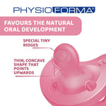 Chicco PhysioForma Soother Soft Pink (16-36 Months) (1 Pc)
