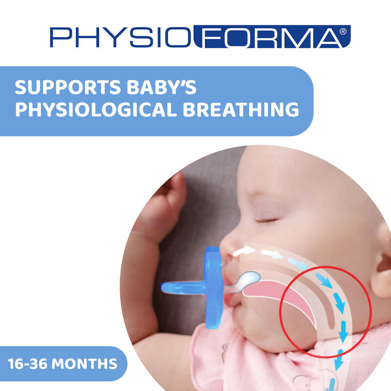 Chicco PhysioForma Soother Soft Blue (16-36 Months) (1 Pc)