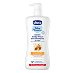 Chicco Gentle Body Wash And Shampoo Oats Extract And Apricot (650ml)