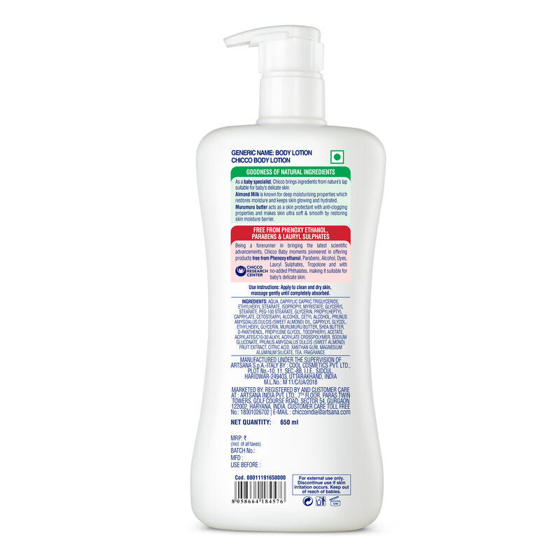 Chicco Baby Moments Body Lotion - 650ml