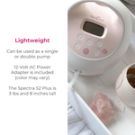 Spectra S2 Plus  Electric Breast Pump
