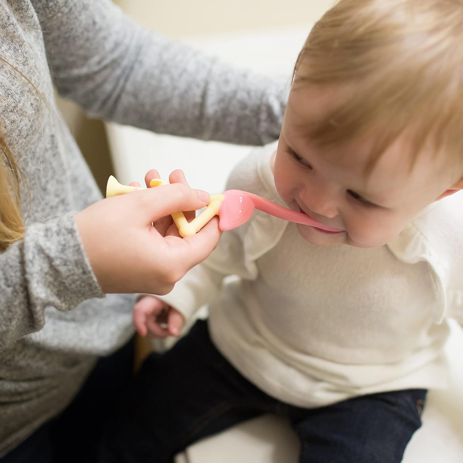 Dr. Brown's Toddler Toothbrush - Pink Flamingo