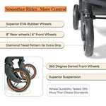 Loopie Hop Baby Stroller - Black Charcoal
