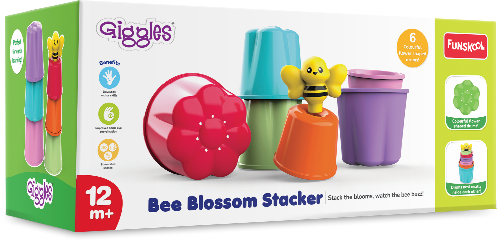 Funskool Giggles Bee Blossom Stacker
