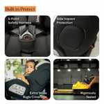 Loopie Lap Baby Car Seat - Black Charcoal