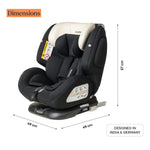 Loopie Lap Baby Car Seat - Black Charcoal