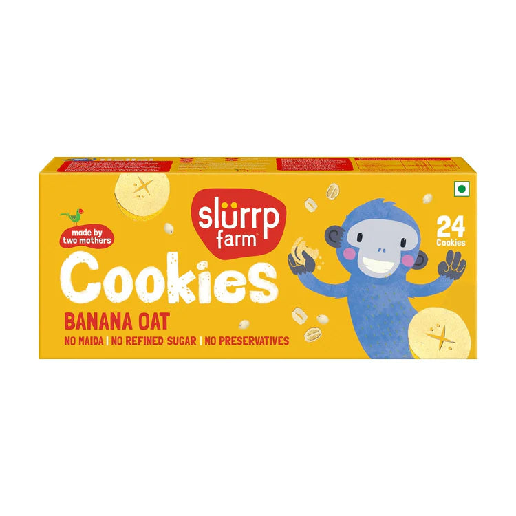 Slurrp farm Banana Oat Cookies