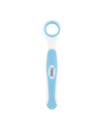Hopop Baby Tongue Cleaner With Rounded Edges - Blue