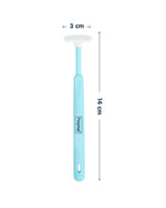 Hopop Baby Tongue Cleaner Ergonomic Design - Blue