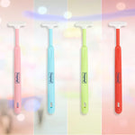 Hopop Baby Tongue Cleaner Ergonomic Design - Blue