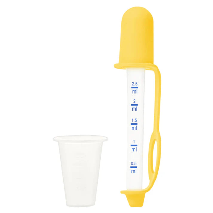 Hopop Medicine Dispenser & Dropper - Yellow