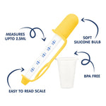 Hopop Medicine Dispenser & Dropper - Yellow