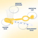 Hopop Medicine Dispenser & Dropper - Yellow