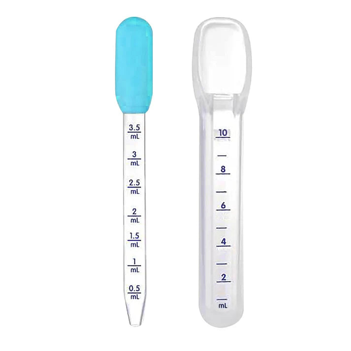 Hopop Medicine Spoon & Dropper - Blue