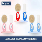 Hopop Baby Hair Brush & Comb Set - Blue