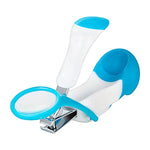 Hopop Nail Clipper With Magnifying Zoom Lens - Blue