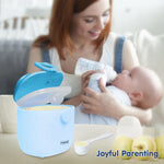 Hopop Milk Powder & Multi Purpose Food Container - 210 ml - Blue