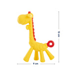 Hopop Food Grade Silicone Giraffe Teether - Yellow