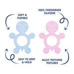 Hopop Food Grade Silicone Teether - Turtle