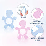 Hopop Food Grade Silicone Teether - Turtle