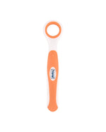 Hopop Baby Tongue Cleaner With Rounded Edges - Orange
