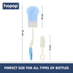 Hopop Bottle & Nipple Cleaning Brush - Blue