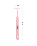 Hopop Baby Tongue Cleaner Ergonomic Design - Pink