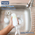 Hopop Bottle & Nipple Cleaning Brush - Pink