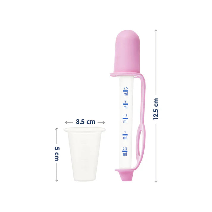 Hopop Medicine Dispenser & Dropper - Pink