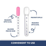 Hopop Medicine Spoon & Dropper - Pink
