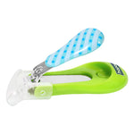 Hopop Nail Clipper With Skin Guard - Green Check