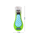 Hopop Nail Clipper With Skin Guard - Green Check