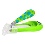 Hopop Nail Clipper With Skin Guard - Green Dot